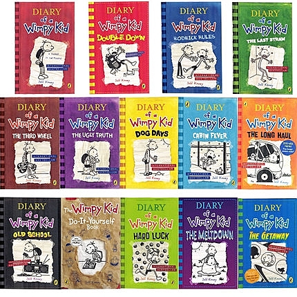 my favourite book is the diary of a wimpy kid