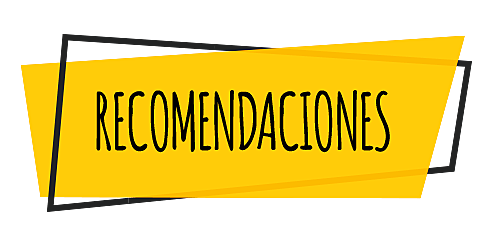 Recomendaciones