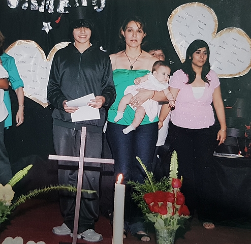 Mi hermano Carli egreso de primaria.