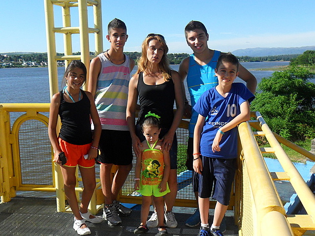 Primeras vacaciones con todos mis hermanos.