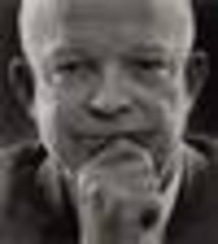 •	Dwight D. Eisenhower is elected as a moderate Republican.