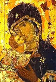 The Virgin of Vladimir, also known as Our Lady of Vladimir