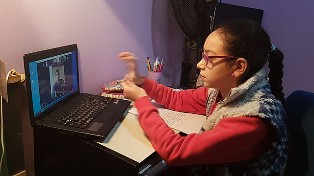 Tomando clases por Zoom. Pandemia # QUEDATE EN CASA.