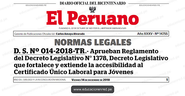 Aprobación de la ley N.º 1378 sobre accidentes de trabajos