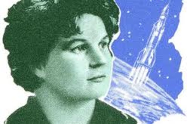 The first woman in space