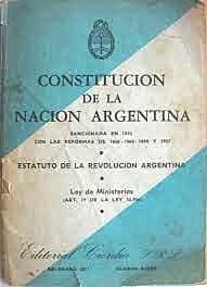 Sanción de la Constitución de la Nación Argentina