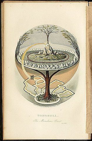 The publish of Prose Edda, the origin of Norse cosmology by Snorri Sturluson