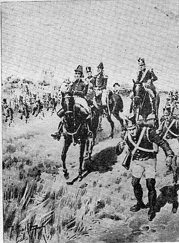 Belgrano es designado a ir a "Paraguay"