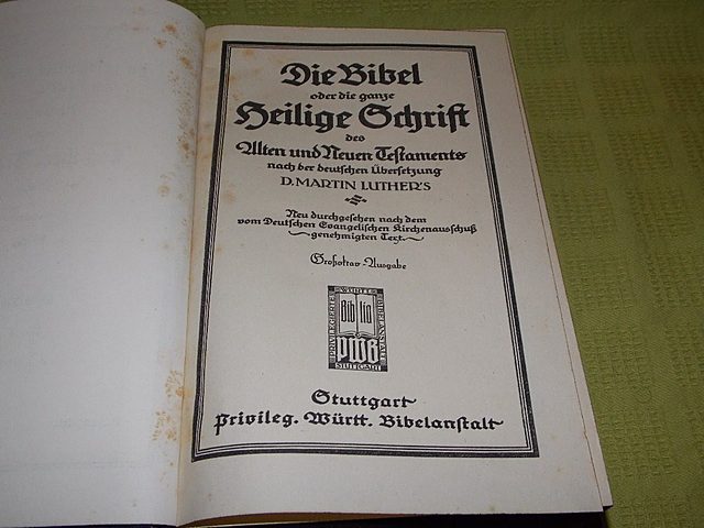 Biblia en Aleman