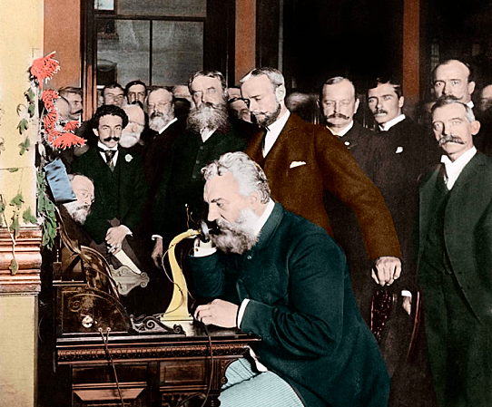 First Telephone Conversation-Alexander Graham Bell