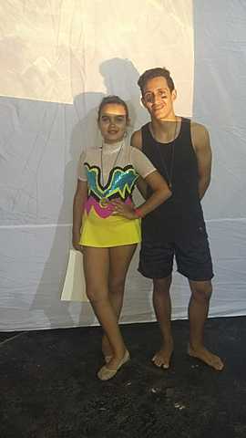 Presentación de gimnasia