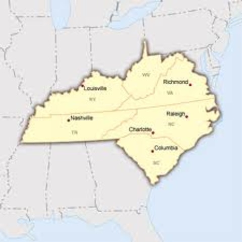 Upper South secedes