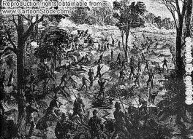 Grant defeats confederate forces at Chatanooga