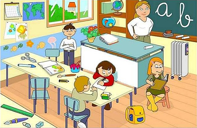 Esquemas nacionales de educación primaria.