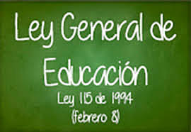 LEY GENERAL DE EDUCACIÓN
