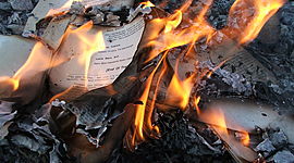 Timeline: Book Burning in 20th century