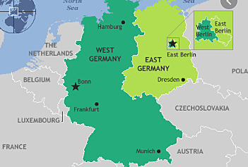 Creation of East and West Germany