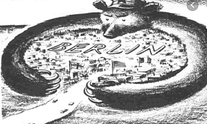 Berlin Blockade Starts