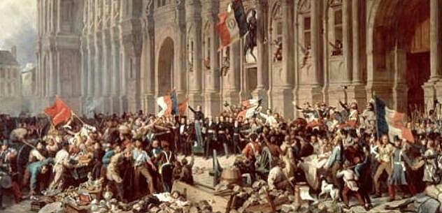 Proclamación de la segunda República Francesa