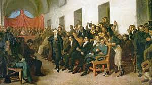 Dentro del Cabido, los vecinos discuten quién debía estar al mando del Virreinato.