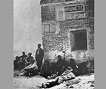 Fin de la Batalla de Brunete