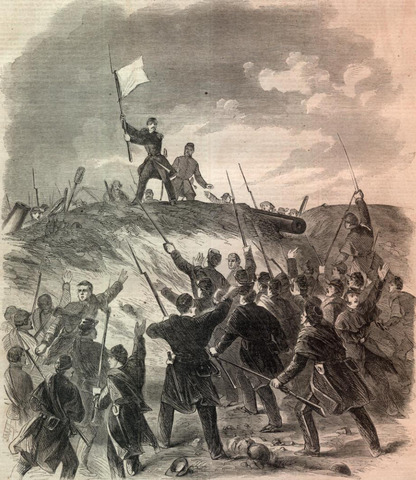 Grant captures forts Henry and Donelson