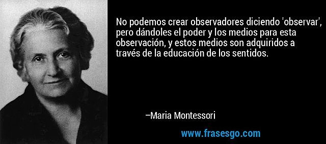 María Montessori