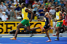 Usain Bolt en 100 metros