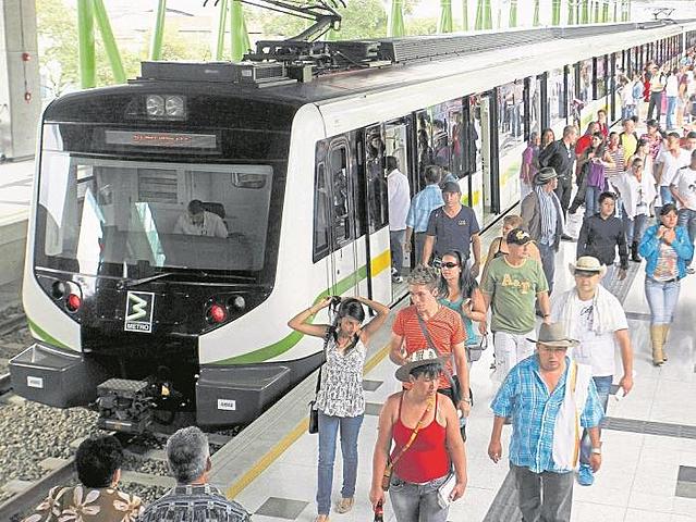 Primer línea de metro de Medellín