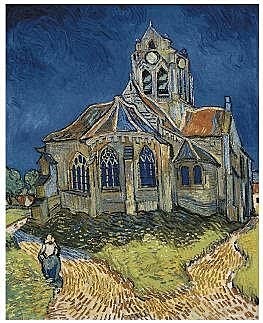 The Church in Auvers-sur-Oise, View from the Chevet