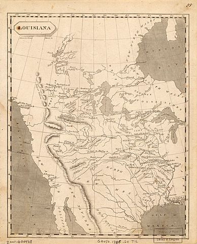 Louisiana territory sold by Napoleon