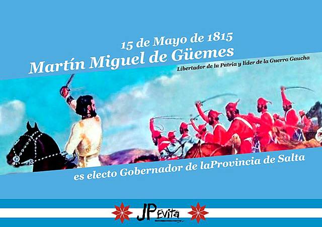 GÜEMES COMO GOBERNADOR DE SALTA