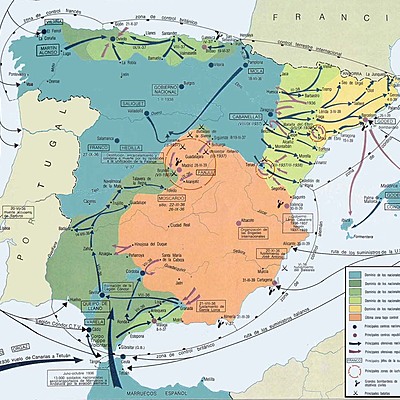 Timeline: La Guerra Civil Española