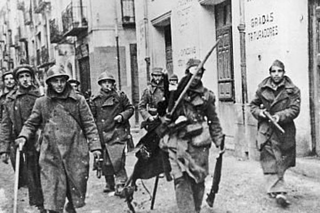 Gran ofensiva de los republicanos contra Teruel