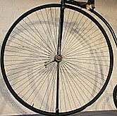 The first wire spoked wheel...