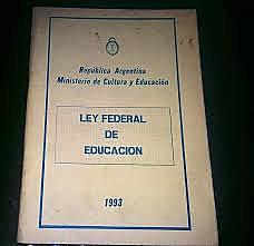 Ley Federal de Educación