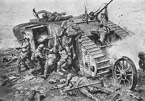 INICIO DE LA BATALLA DE CAMBRAI