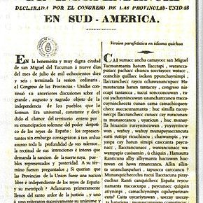 Declaración de la Independencia