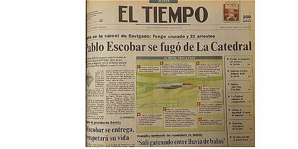 Fuga de Pablo Escobar