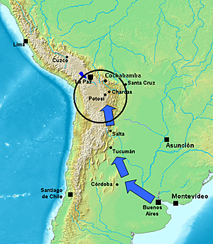 1ra expedicion al alto peru