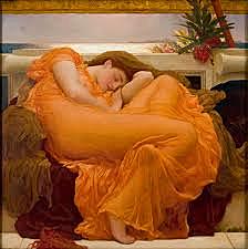 Flaming June de Lord Frederic Leighton (A.V.)