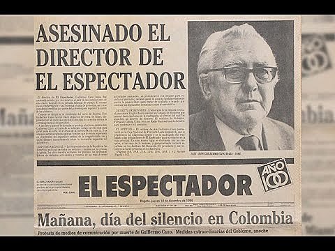 Asesinan a Guillermo Cano