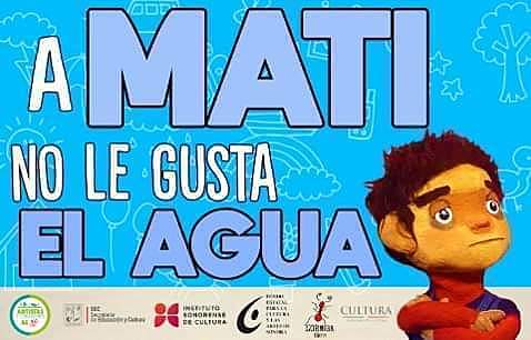 A mati no le gusta el agua