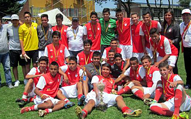 BACHILLERATO (10-11), CAMPEON LIGA DE FUTBOL, SELECCION BOGOTA