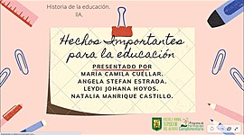 Timeline: Grandes propuestas y pensadores