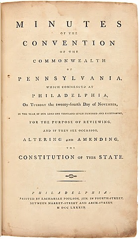 State Constitutions 1776-1780