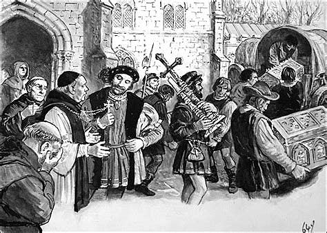 Dissolution of Larger Monasteries