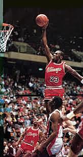 Michael Jordan named Rookie of the Year