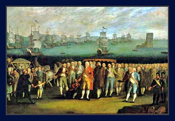 Partida da família real portuguesa para o Brasil