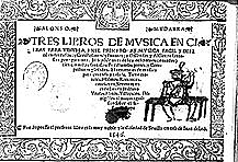 "Tres libros de música en cifras para vihuela"